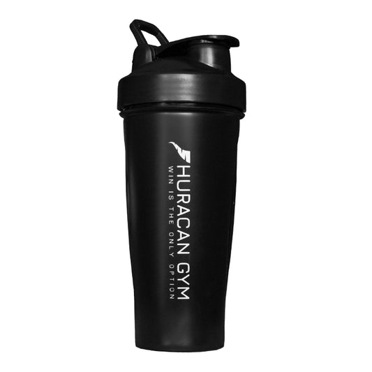 Plastic Shaker Black Huracan Gym